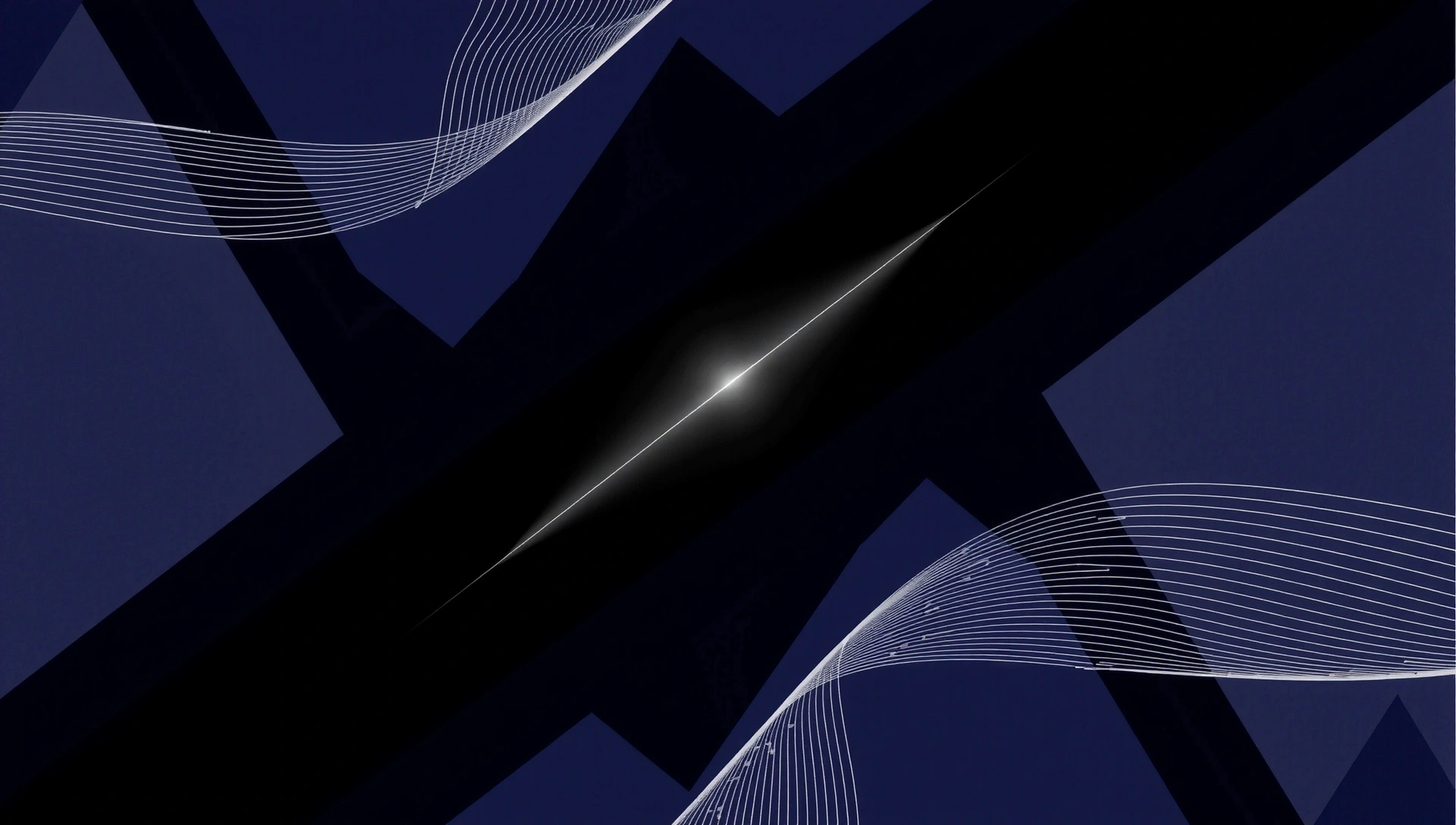 Fundal abstract modern cu forme geometrice și lumini digitale