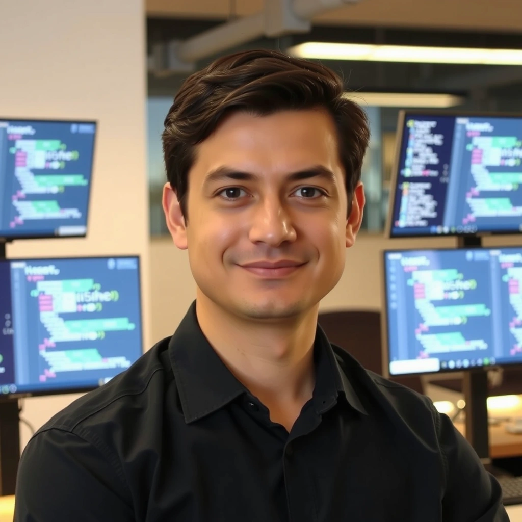 Portret profesional al lui Andrei Ionescu, Lead Developer